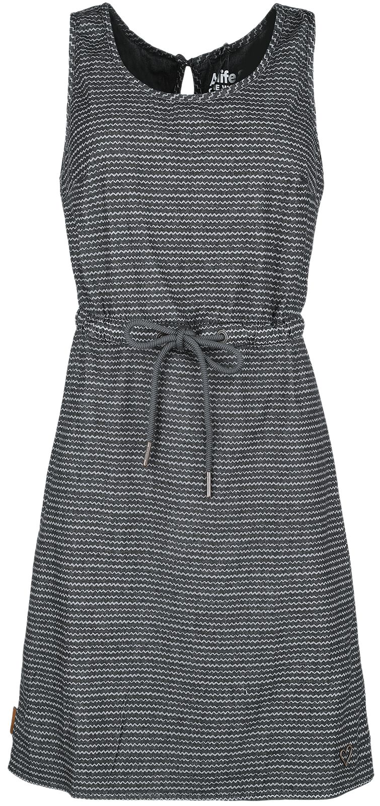 Alife and Kickin DojaAK Dress Kurzes Kleid schwarz