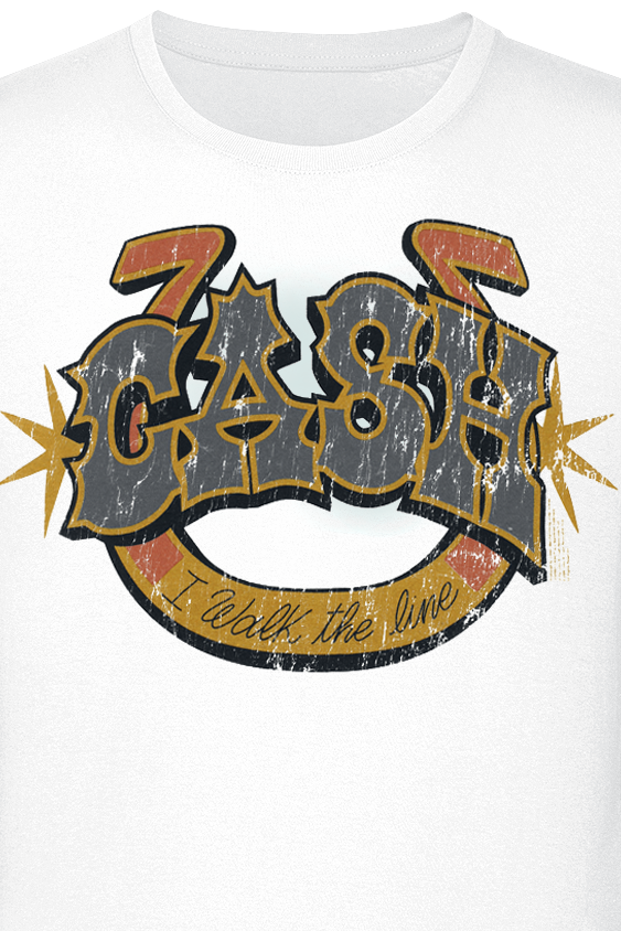 5056705740821 - Walk The Line T-Shirt weiß in 3XL