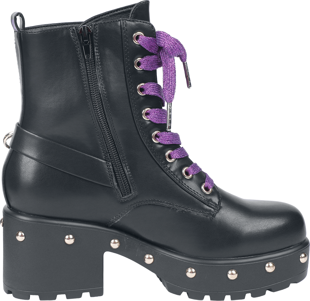 5056852107515 - Monster High - Lucia Werewolf Military Studded Boots Boot schwarz in EU41