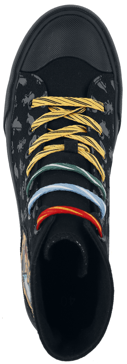 Harry Potter Hogwarts Sneaker high schwarz