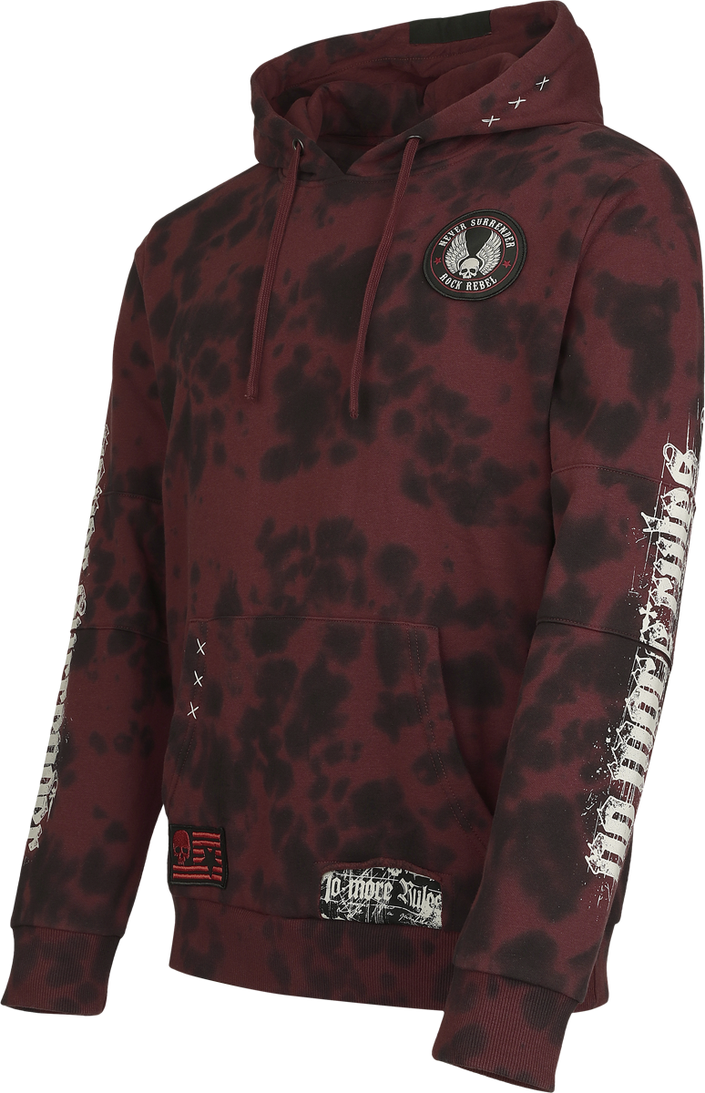 4068143322164 - Original Sinner Kapuzenpullover Kapuzenpullover rot in XXL