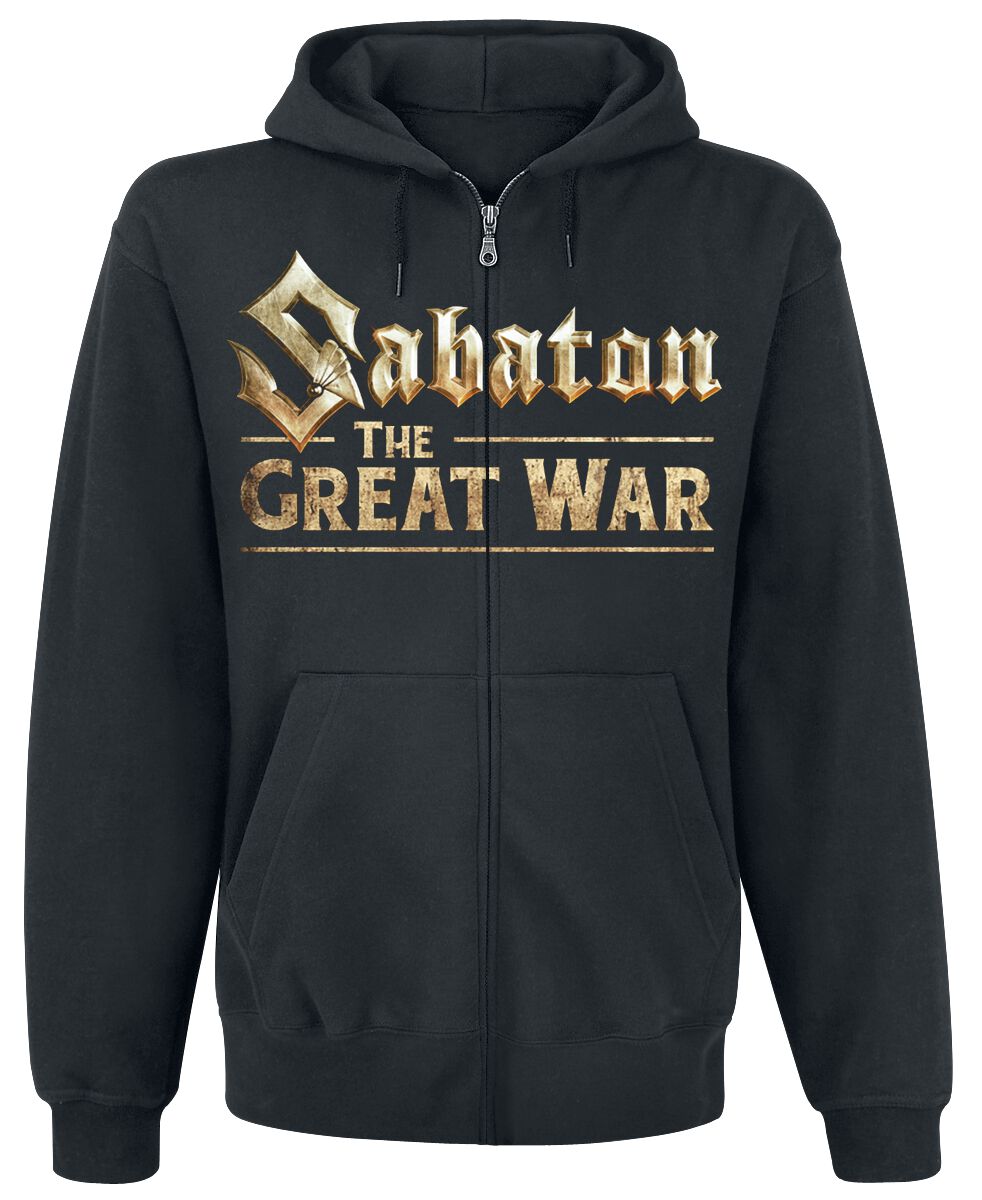 Sabaton The Great War Hooded zip black