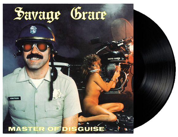 Image of Savage Grace Master of disguise LP schwarz