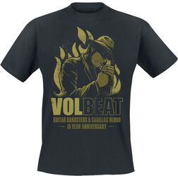 Guitar Gangsters & Cadillac Blood 15th Anniversary, Volbeat, T-Shirt