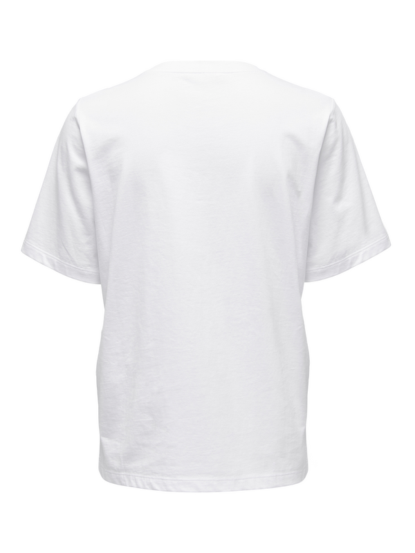 ONLY Kurzarmshirt "ONLONLY S/S TEE JRS NOOS" regular fit, casual, Single Jersey, Baumwolle, Rundhals