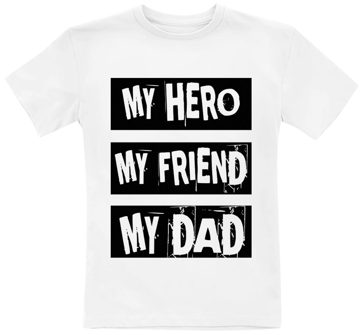 T-Shirt Manches courtes Fun de Familie & Freunde - Famille & Bébé - Enfants - My Hero, My Friend, My