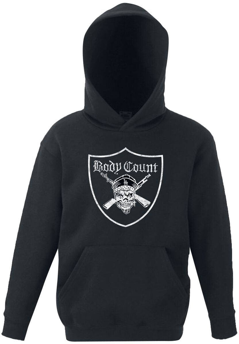 Body Count Gunner Pirate Shield Hoodie Sweater black