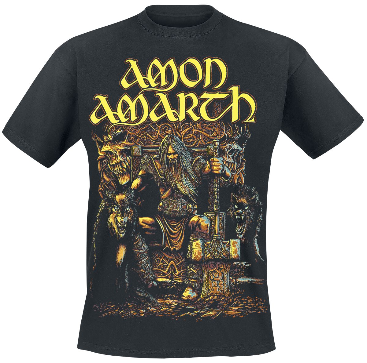 Amon Amarth Thor T-Shirt schwarz in 3XL