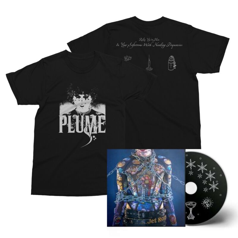 Saferooms & Healing Frequencies von - CD & T-Shirt (Jewelcase, Limited Edition) - None - unisex
