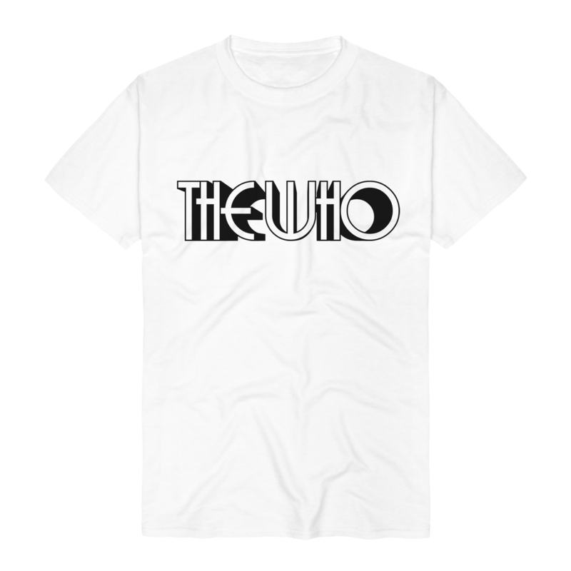 The Who  T-Shirt - Logo - for Men - white