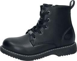 Patent Black Boots