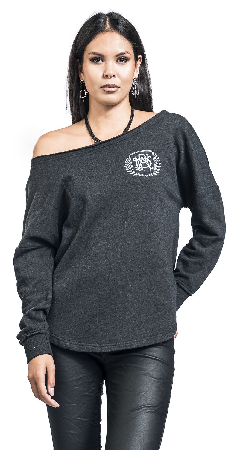Sweat-shirt de Parkway Drive - EMP Signature Collection - S à XL - pour Femme - gris chiné