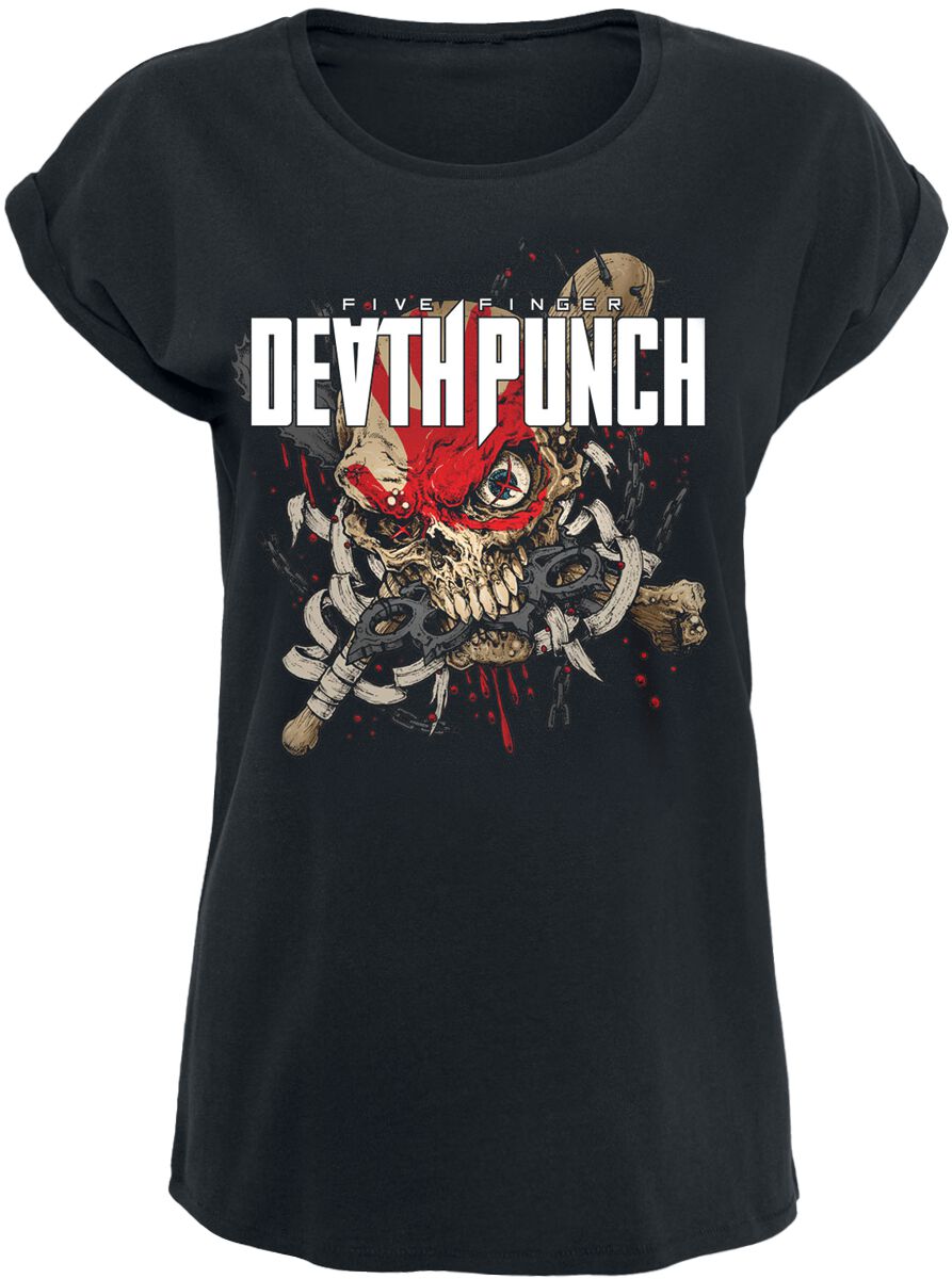 Image of T-Shirt di Five Finger Death Punch - AfterLife - S a 3XL - Donna - nero