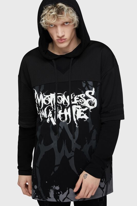4068143421249 - Masked for Death Hoodie Kapuzenpullover schwarz in M