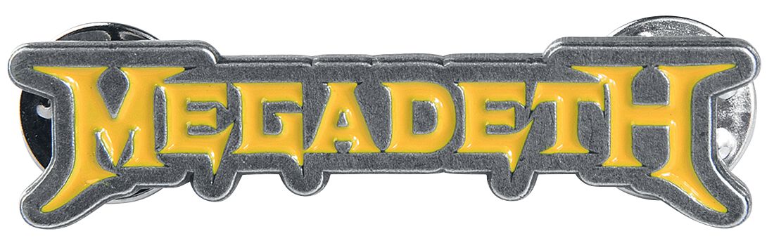 Image of Megadeth Megadeth Logo Pin Standard