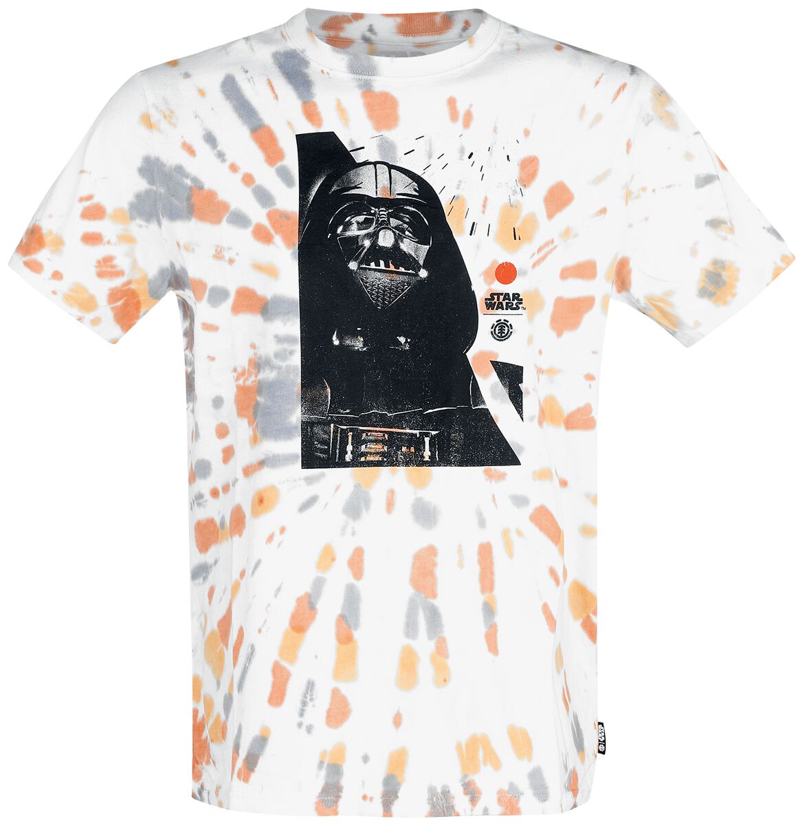 T-Shirt Manches courtes de Element - Star Wars x Element Darth Vader - S - pour Homme - blanc