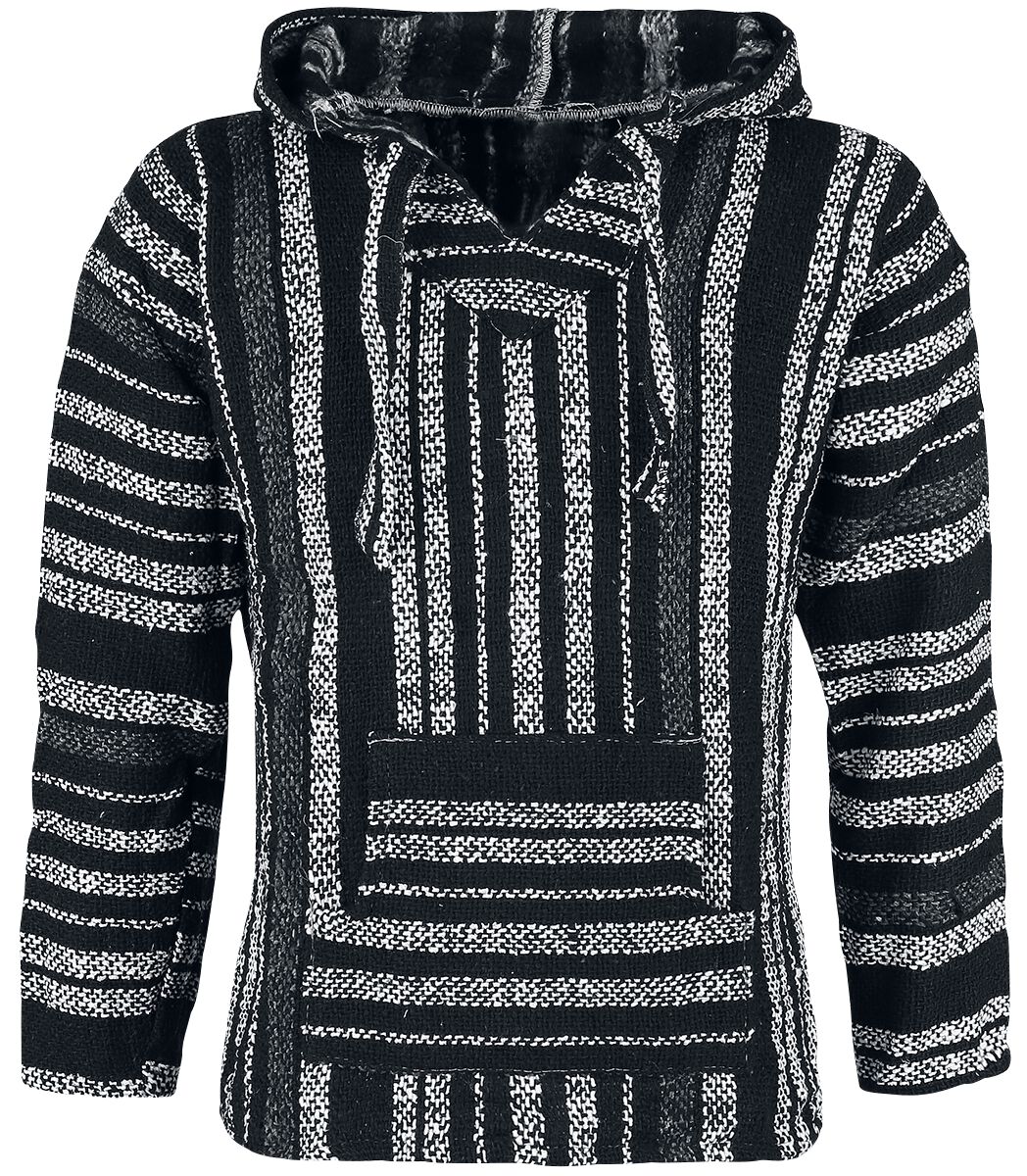 Rock Daddy Mexican Hood Hooded sweater black grey