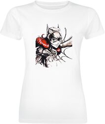 Batgirl Sketch, Batman, T-Shirt