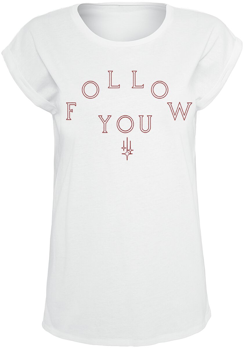 T-Shirt Manches courtes de Imagine Dragons - Follow You - M à XXL - pour Femme - blanc