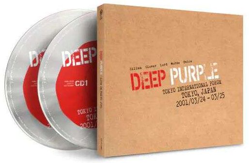 Deep Purple Live in Tokyo CD multicolor
