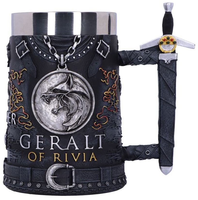 The Witcher Geralt of Rivia Beer Jug multicolor