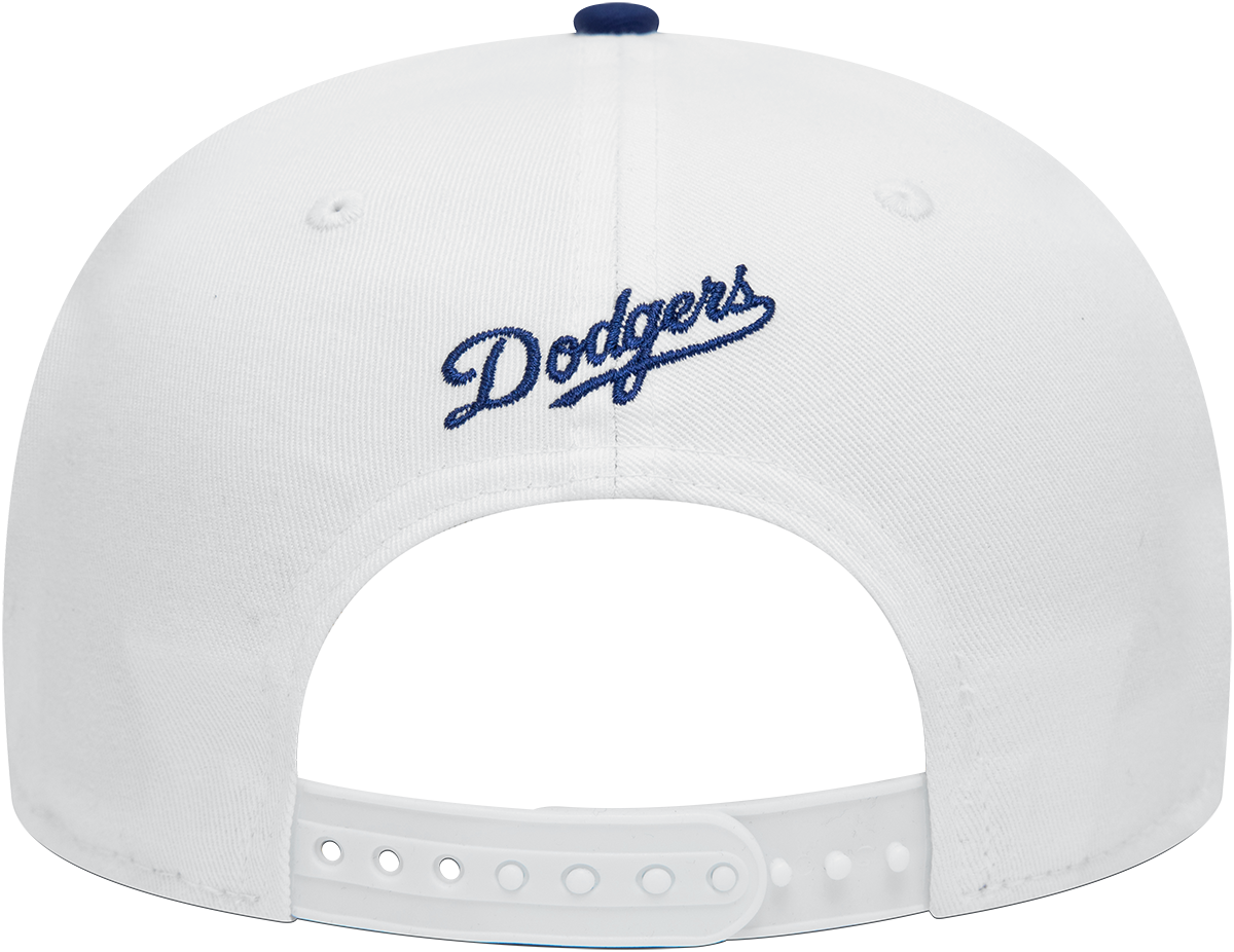 New Era - MLB White Crown Patches 9FIFTY Los Angeles Dodgers Cap multicolor
