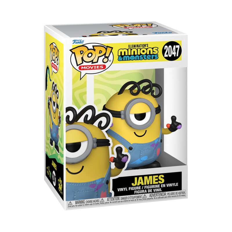 Minions - James - (Pop!Movies) Vinyl Figur 2047 - Funko Pop! Figur - Funko Shop Deutschland - Lizenzierter Fanartikel