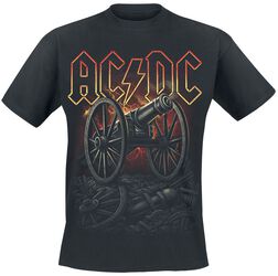 About To Rock Canon Red, AC/DC, T-Shirt