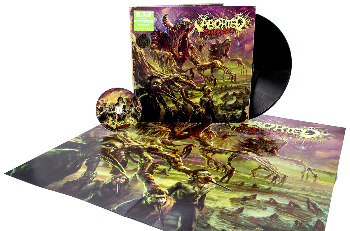 Aborted TerrorVision LP multicolor