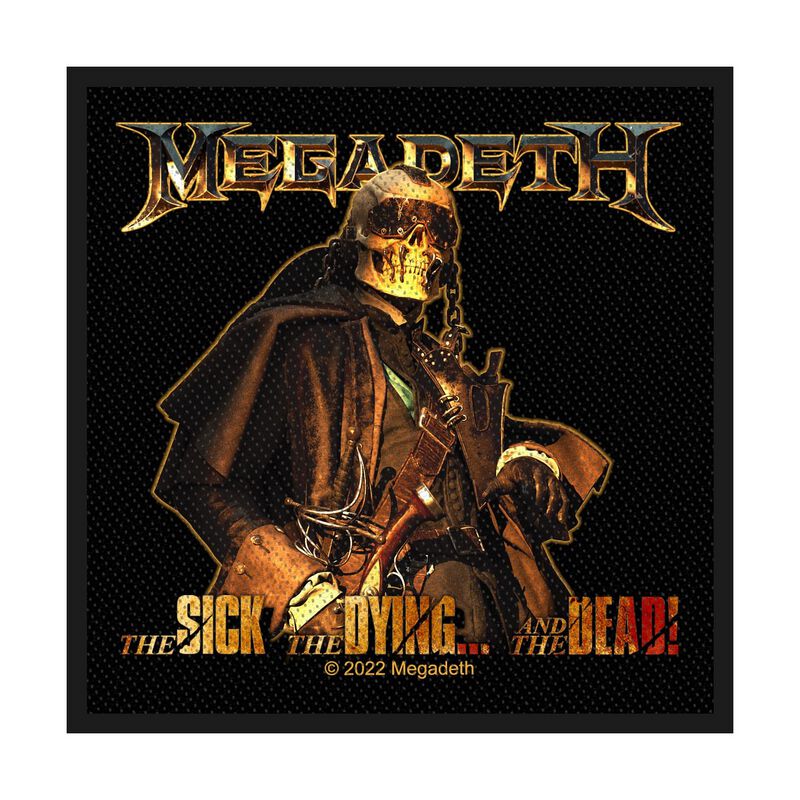 Toppa  di Megadeth - The Sick, The Dying… And The Dead! - Non Specificato - multicolore
