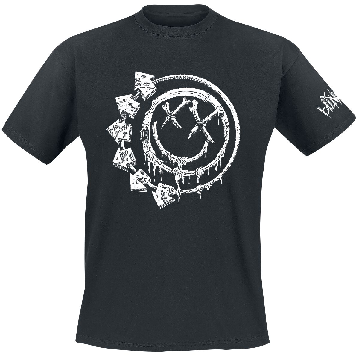 Blink 182 Bones T-Shirt black