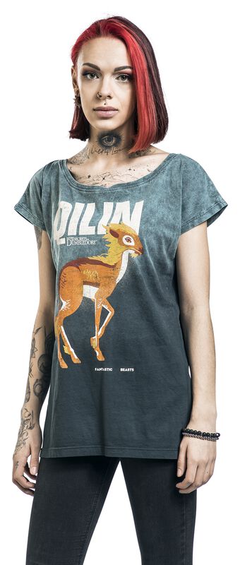 Frauen Bekleidung Phantastische Tierwesen 3 - Qilin | Phantastische Tierwesen T-Shirt