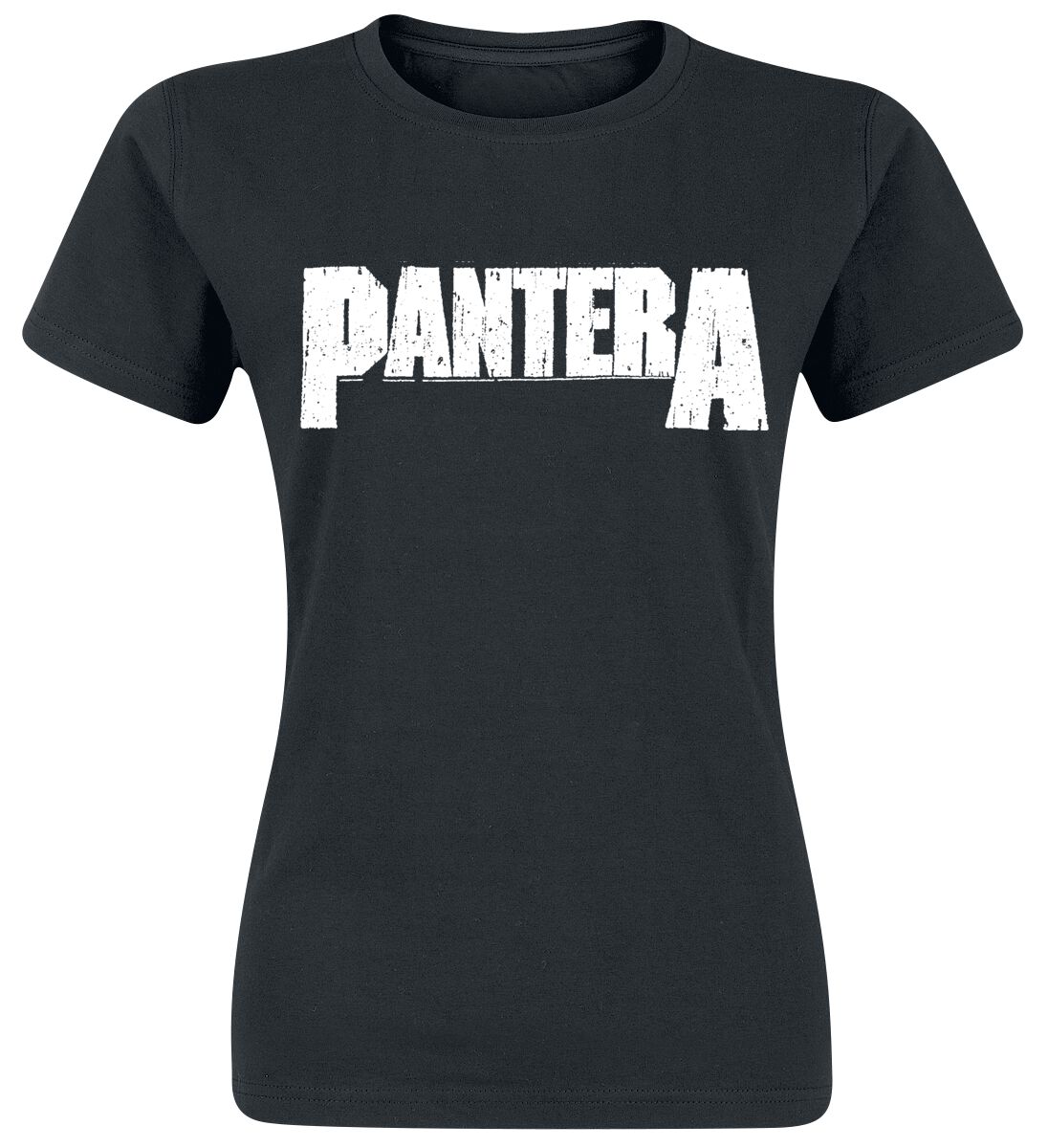 Levně Pantera Logo Dámské tričko černá