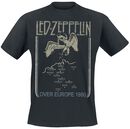 Europe 1980, Led Zeppelin, T-Shirt