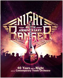 40 years and a night with Cyo, Night Ranger, Blu-Ray
