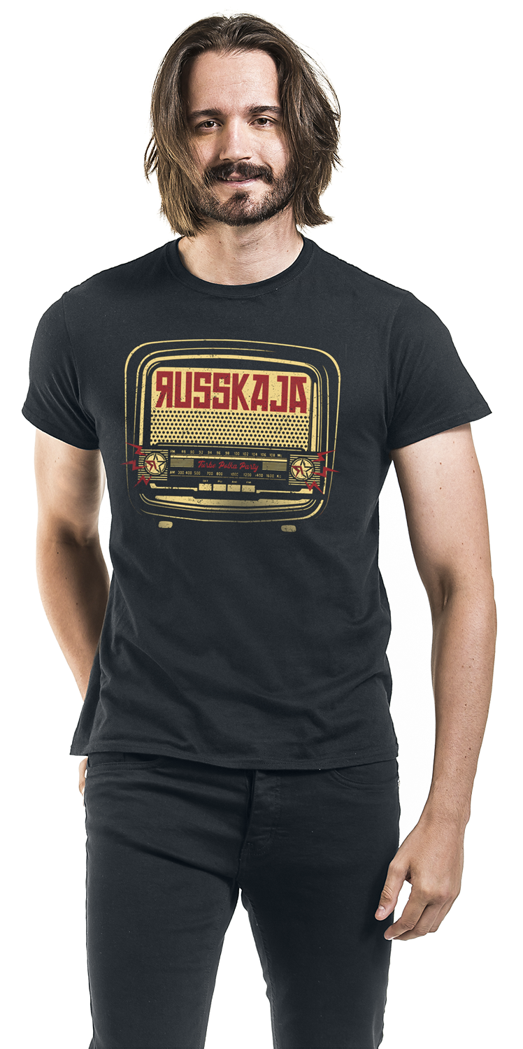 Russkaja TBP T-Shirt schwarz