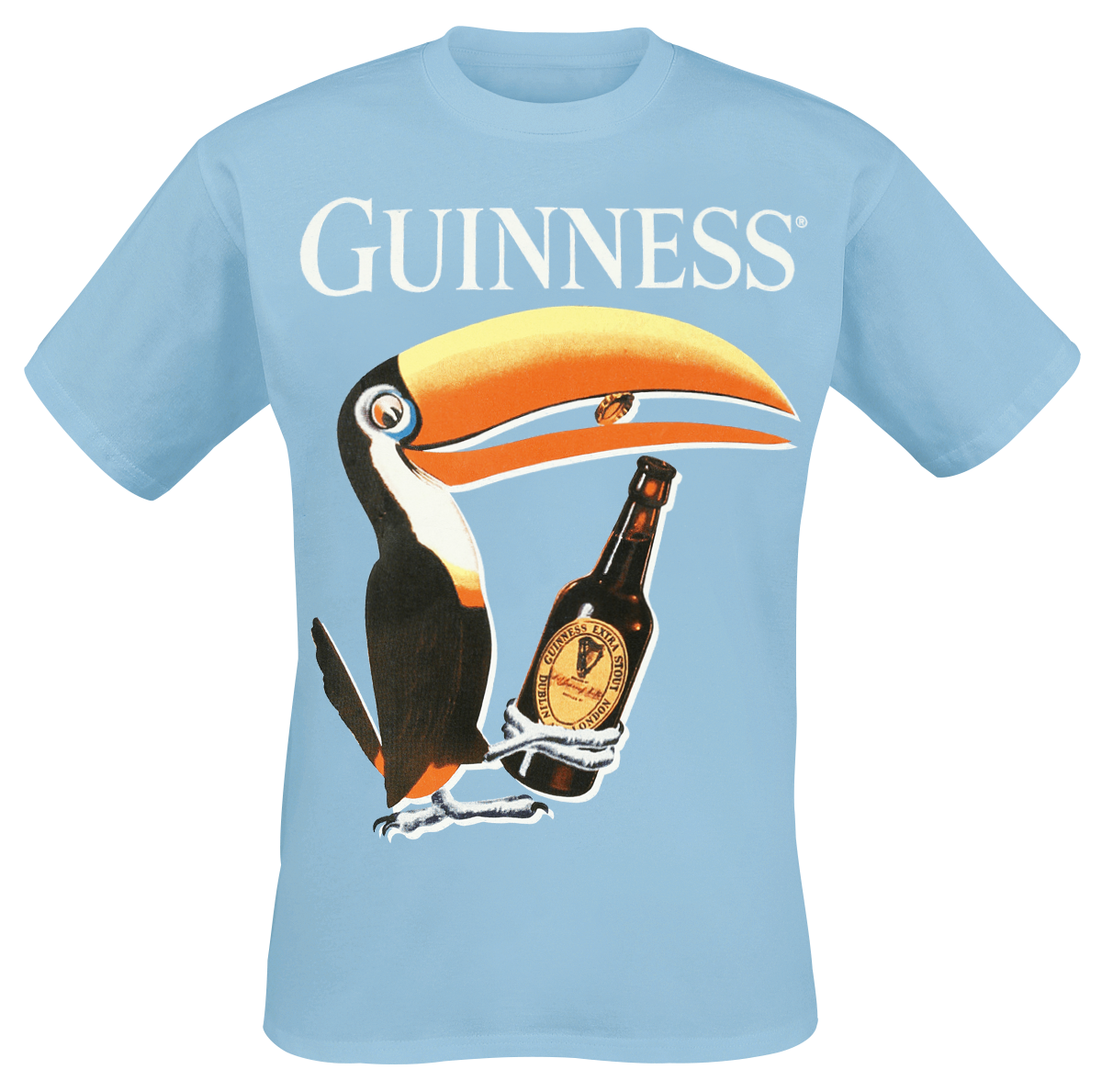 Guinness - Toucan - T-Shirt - light blue image