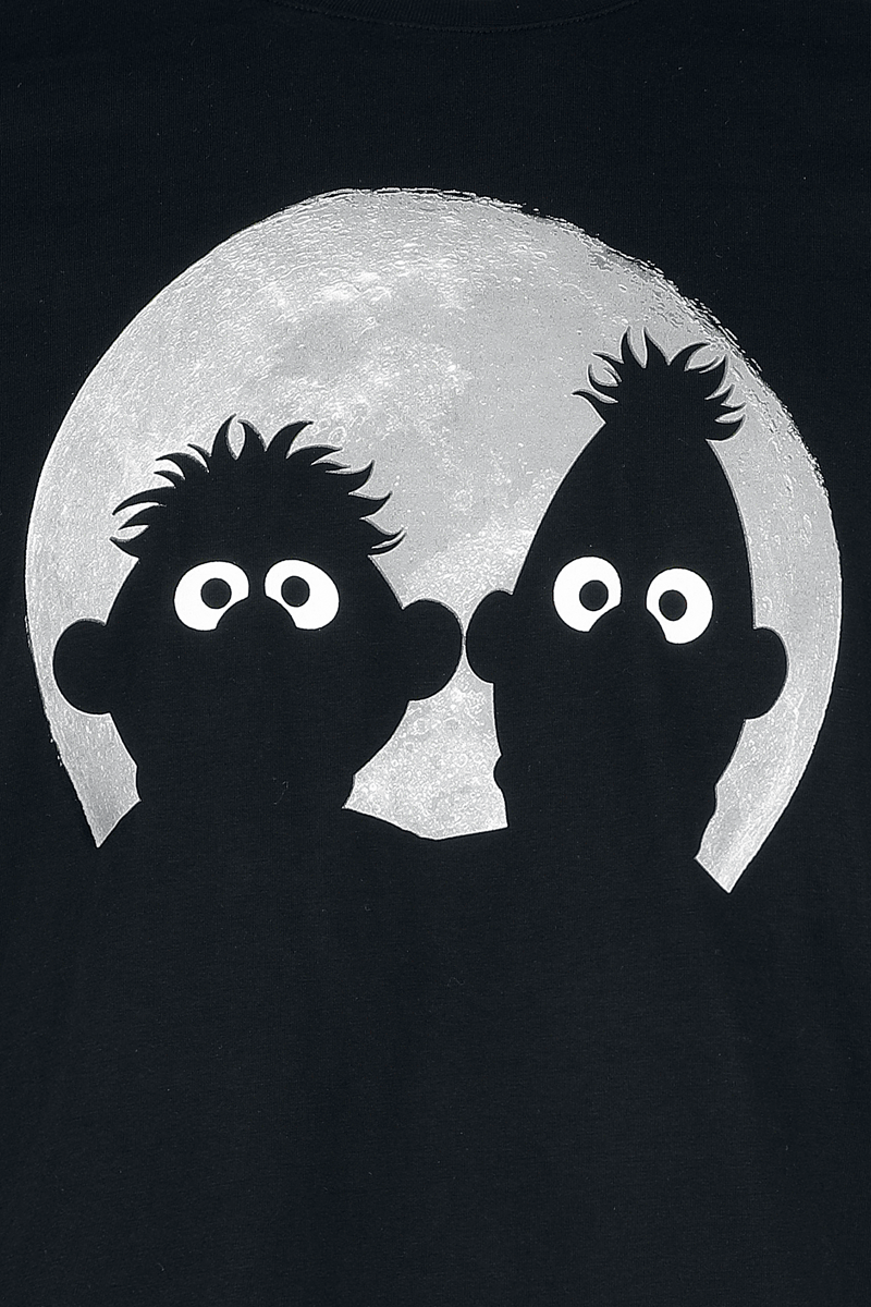 Thumbnail - Sesamstraße Ernie und Bert - Moonlight Schlafanzug multicolor in XXL