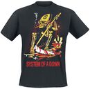 Skate Skeleton, System Of A Down, T-Shirt