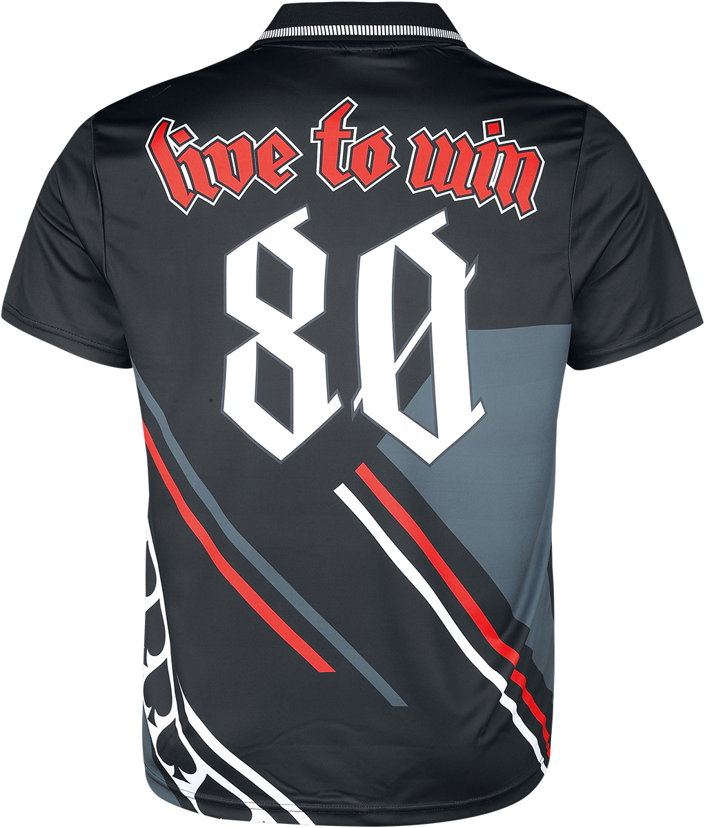 Motörhead Amplified Collection - Live To Win FC Trikot schwarz