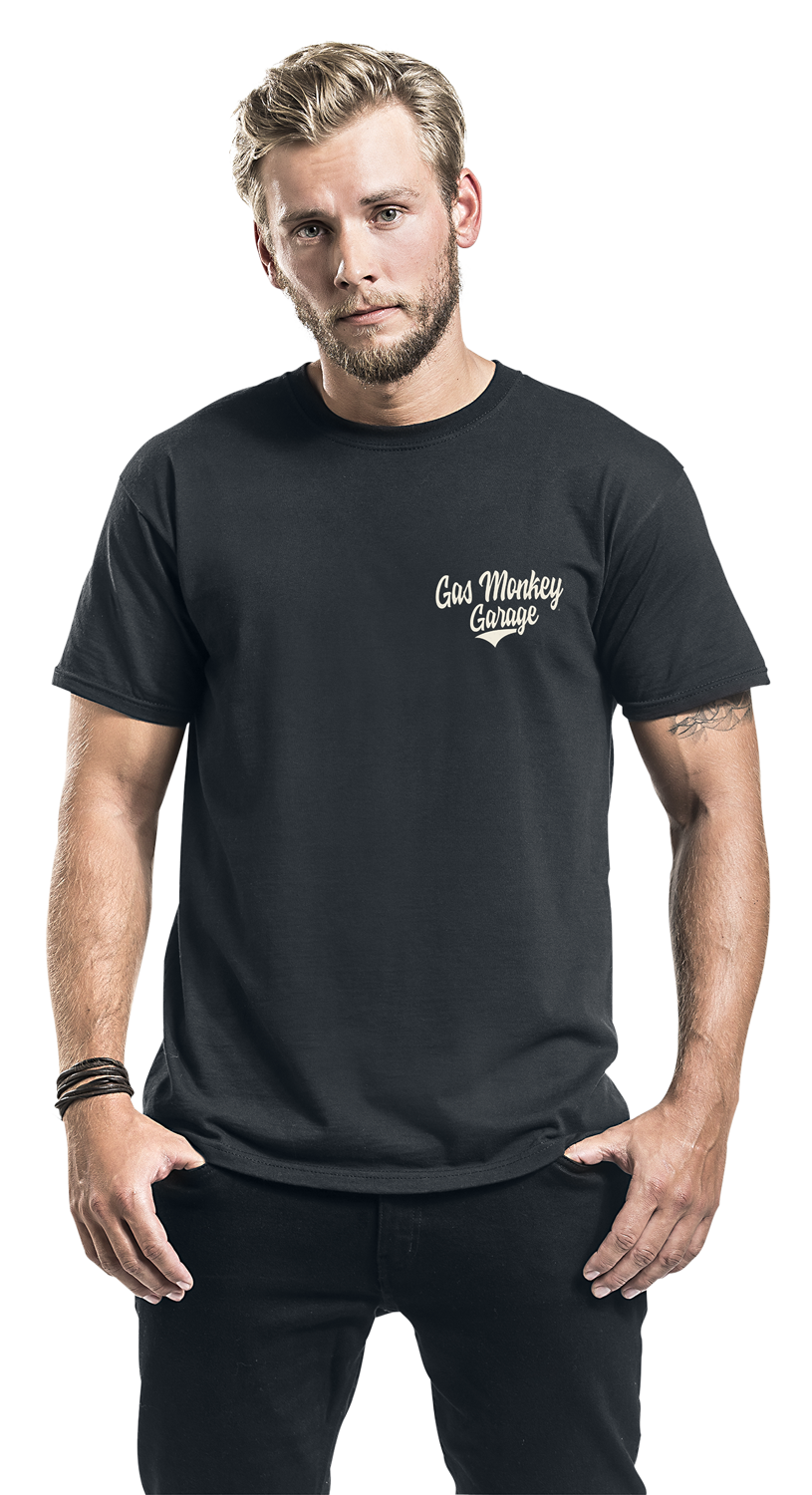 Gas Monkey Garage Racing T-Shirt schwarz - 28.01% Rabatt