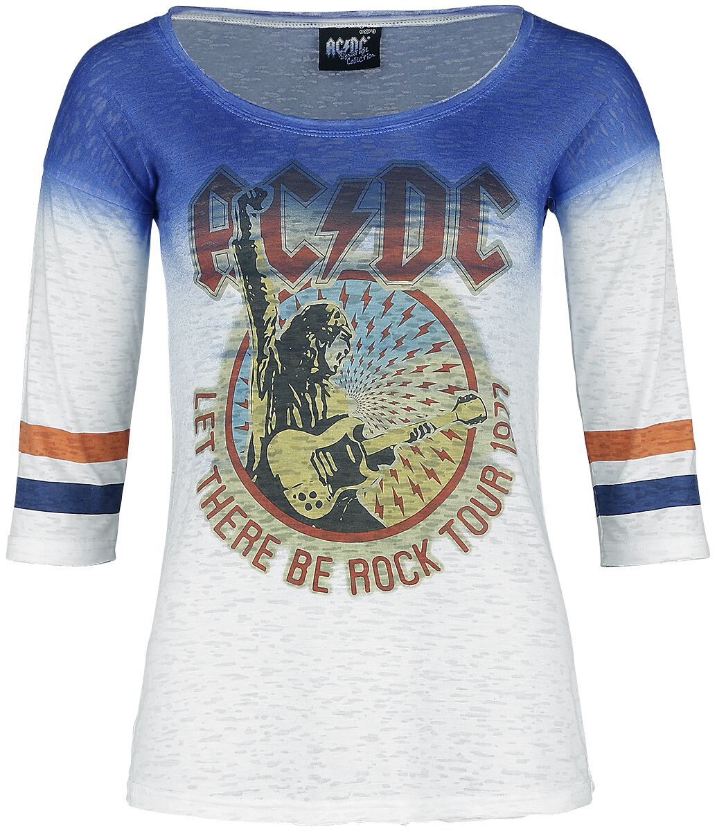 T-shirt manches longues de AC/DC - EMP Signature Collection - S à XL - pour Femme - multicolore