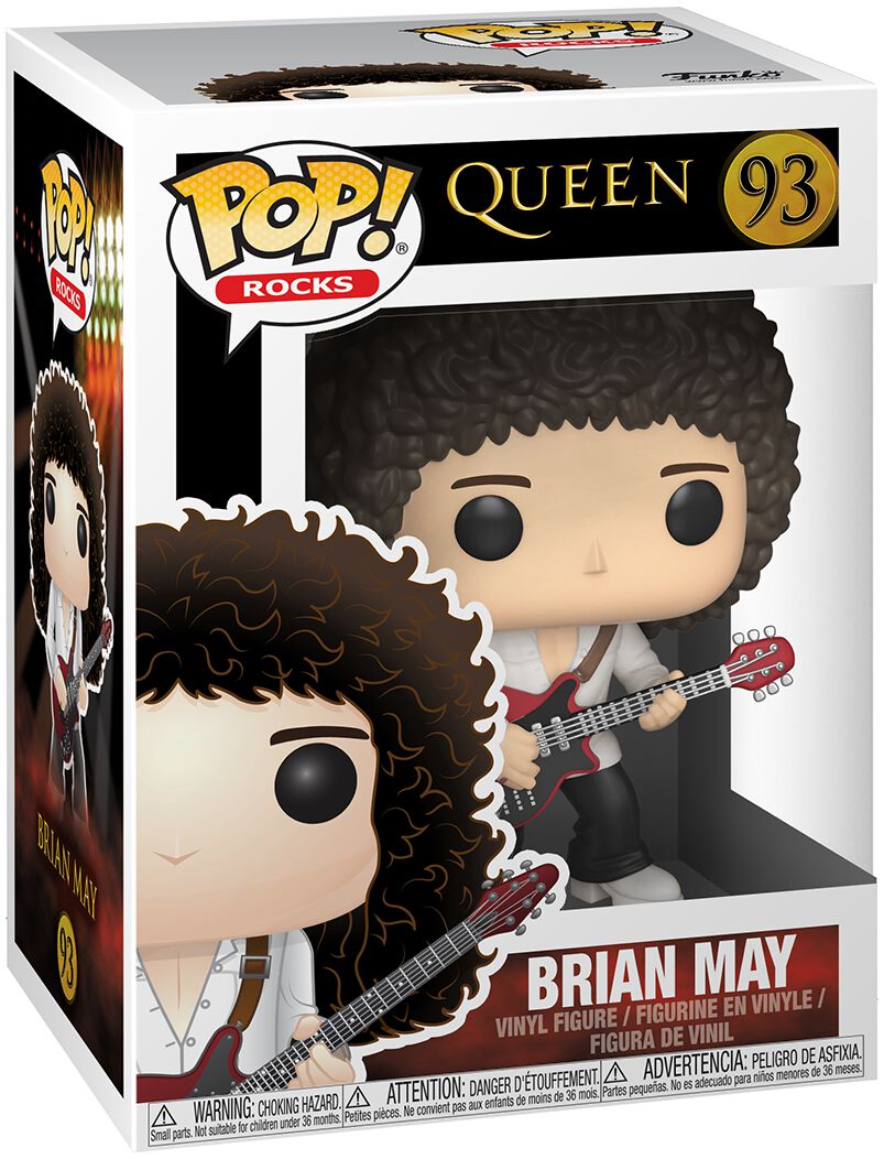 Queen Brian May Rocks Vinyl Figure 93 Funko Pop! multicolor