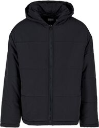Hooded Block Puffer Jacket, Urban Classics, Winterjacke