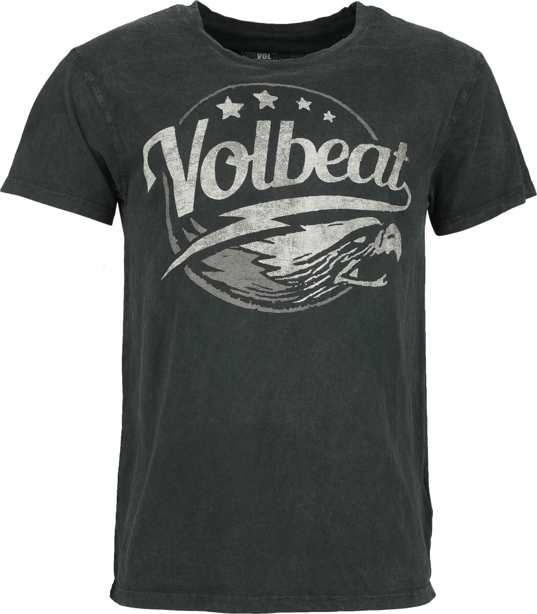 Volbeat Eagle T-Shirt anthrazit in M