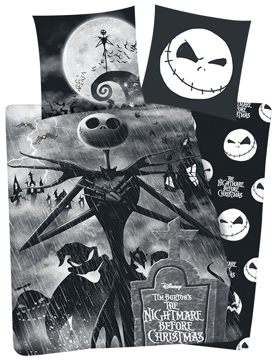The Nightmare Before Christmas Jack Bettwäsche schwarz – 13.34% Rabatt