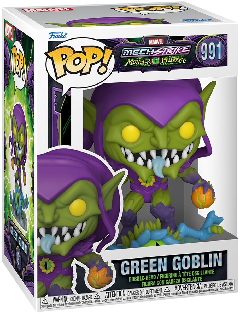 Monster Hunters (Marvel) Green Goblin Vinyl Figure 991 Funko Pop! multicolor