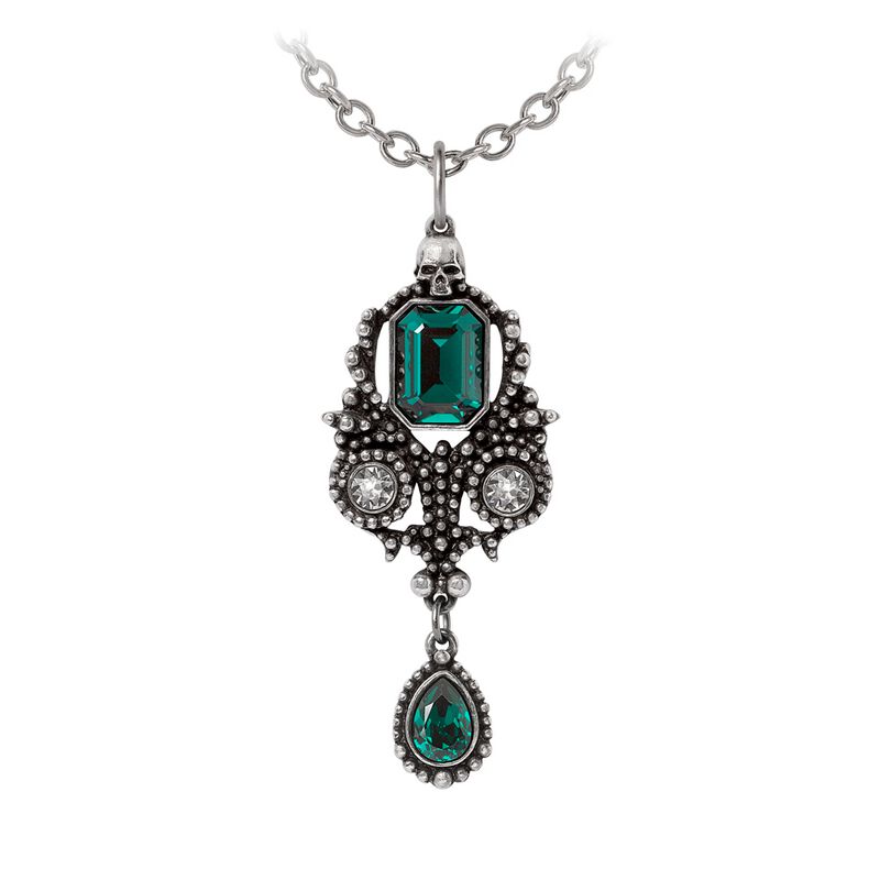 Alchemy Gothic - Gothic Halsband - Lost Jewels of Paris - für Damen - silberfarben
