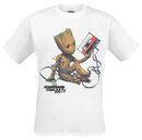 2 - Groot & Tape, Guardians Of The Galaxy, T-Shirt