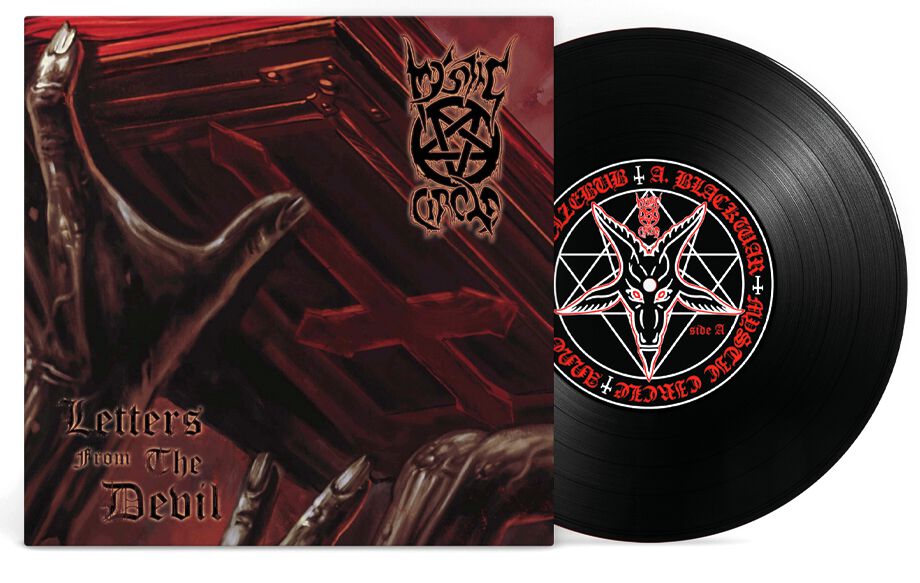 Mystic Circle Letters from the devil / The godsmasher LP black